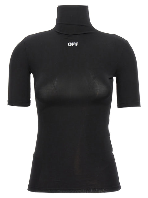 Off White Off Stamp Logo Stencil T-shirt