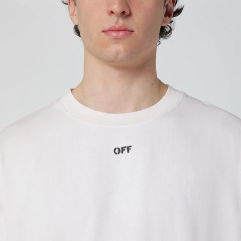Off White Off-White™ Paint Arrow Skate T-shirt in light mauve