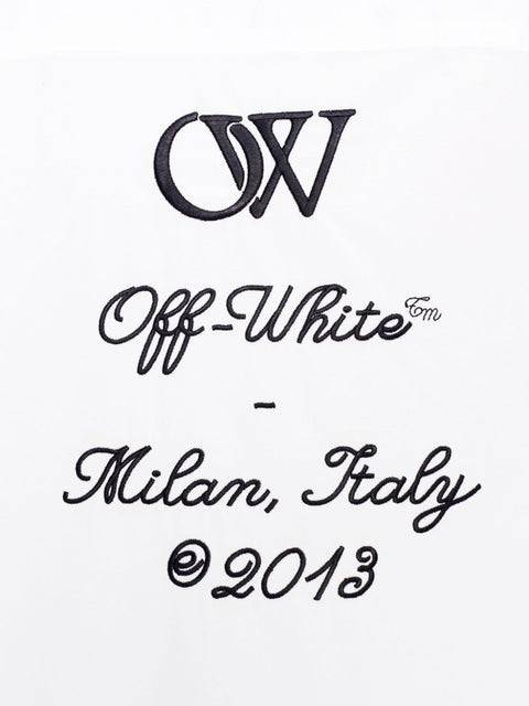 Off White Shirt with embroidery