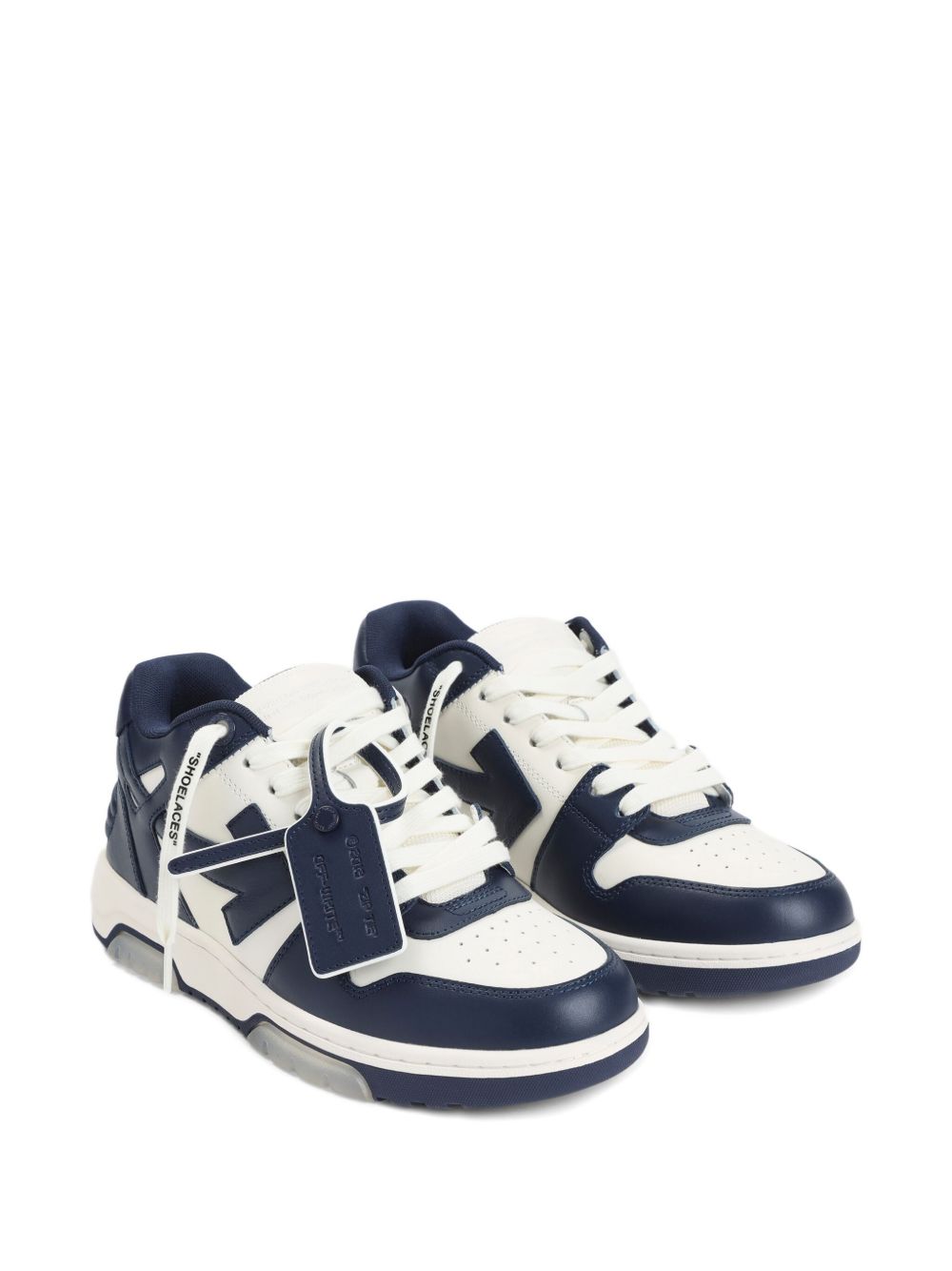 Off White Sneakers Blue