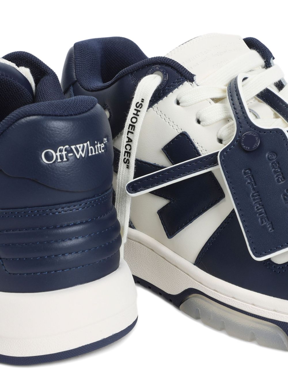 Off White Sneakers Blue