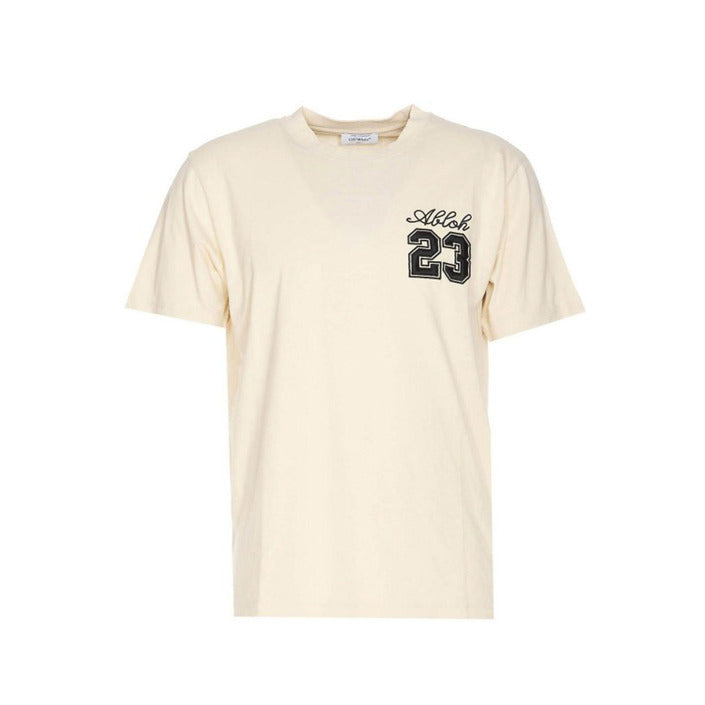 Off-white Men T-Shirt-Clothing T-shirts-Off-white-beige-S-Urbanheer