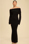 Off/S Wool Knit Dress