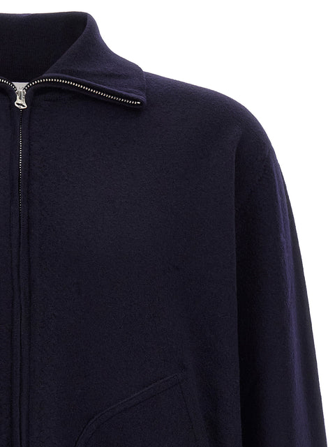 Oliver Lattughi Merino Wool Zip Sweater