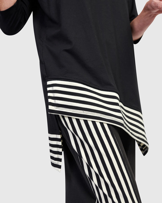 Olivia Lounge Pants, Stripe-Pants-Alembika-0 (US 4-6)-Stripes-Urbanheer