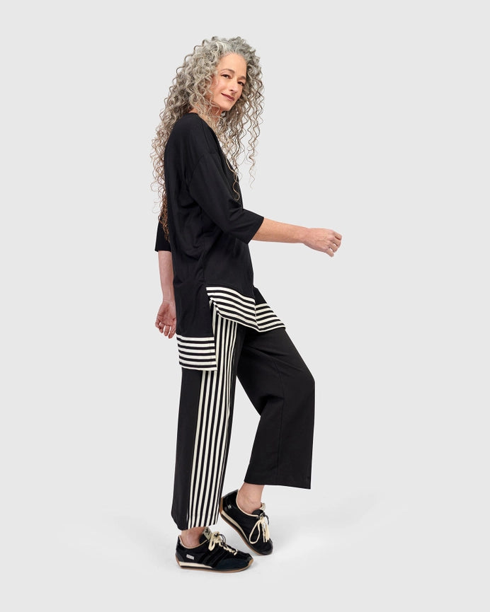 Olivia Lounge Pants, Stripe-Pants-Alembika-0 (US 4-6)-Stripes-Urbanheer