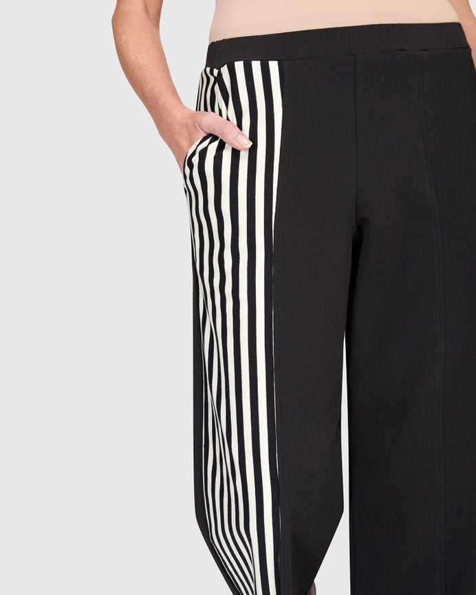 Olivia Lounge Pants, Stripe-Pants-Alembika-0 (US 4-6)-Stripes-Urbanheer