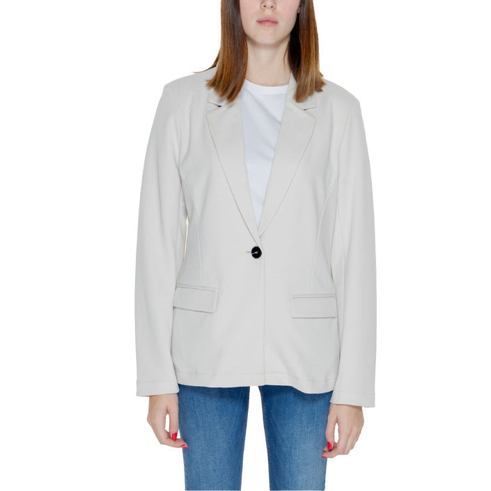 Only Women Blazer-Clothing Blazer-Only-beige-36-Urbanheer