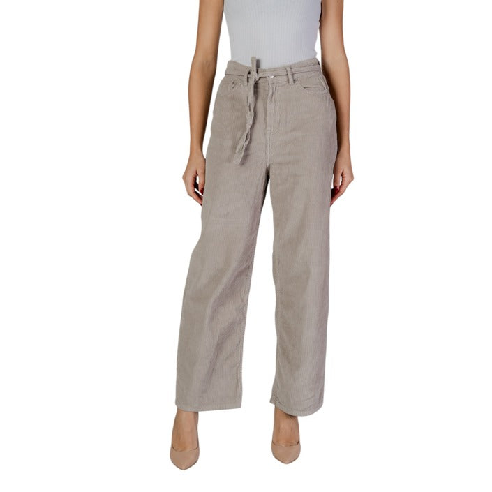 Only Women Trousers-Clothing Trousers-Only-beige-XS_32-Urbanheer