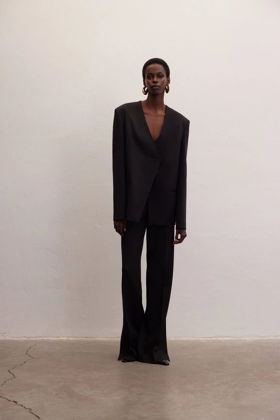 Onyx | Oversized Blazer Black-Blazer-Le Cle-XS-Urbanheer