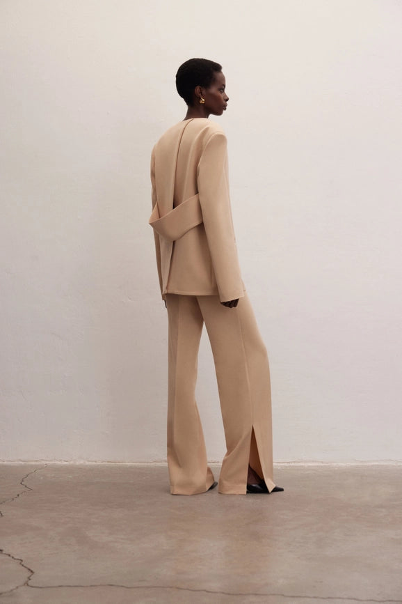 Onyx | Oversized Blazer Cream-Blazer-Le Cle-XS-Urbanheer