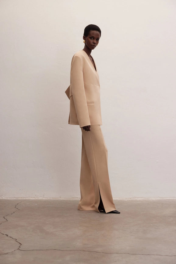 Onyx | Oversized Blazer Cream-Blazer-Le Cle-XS-Urbanheer