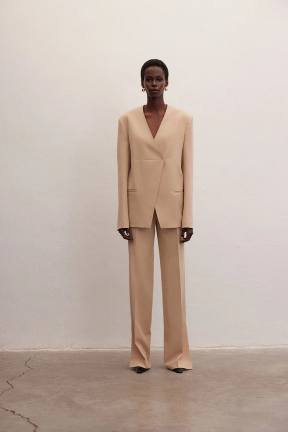 Onyx | Oversized Blazer Cream-Blazer-Le Cle-XS-Urbanheer