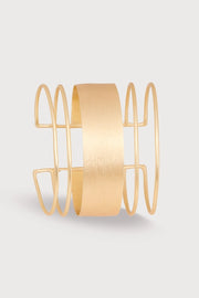 Open Embrace Cuff Bracelet-Bracelet-SAACHI-metal-Urbanheer