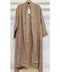 Open Long Lapel Duster w/ Button Detail At Side Camel-Duster-MILIO MILANO-S-Camel-Urbanheer