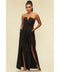 Open Slit Bustier Jumpsuit BLACK-Jumpsuit-Luxxel-S-BLACK-Urbanheer