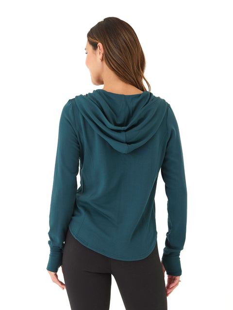 Ophelia Feather Fleece Zip Hoodie