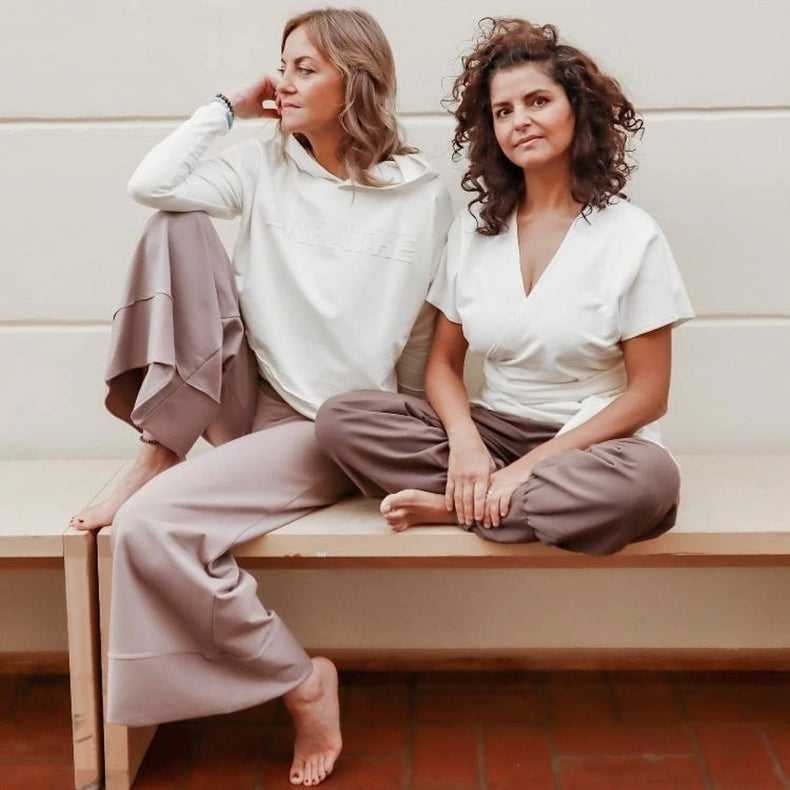 Organic Cotton Aladin Pants - Plum Truffle-Pants-Soul Factory-XS-Urbanheer