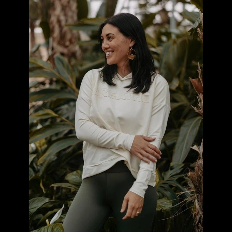 Organic Cotton Hoodie Breathe - Ivory-Hoodie-Soul Factory-L/XL-Urbanheer