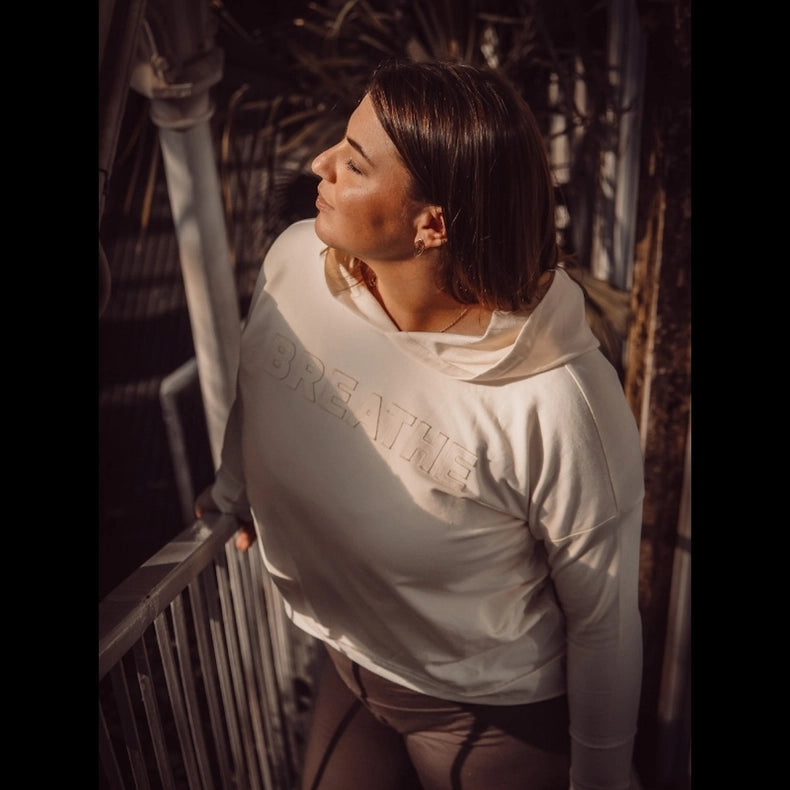 Organic Cotton Hoodie Breathe - Ivory-Hoodie-Soul Factory-L/XL-Urbanheer