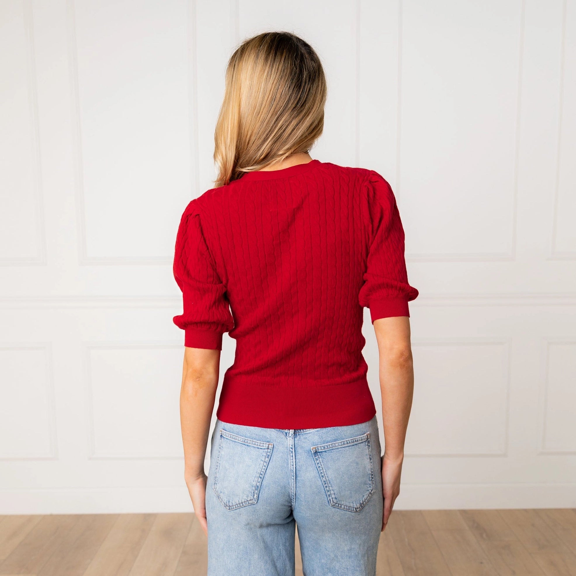 Organic Puff Sleeve Sweater