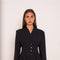 Ori Belted Peplum Jacket
