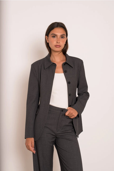Ori Fitted Shirt-Jacket