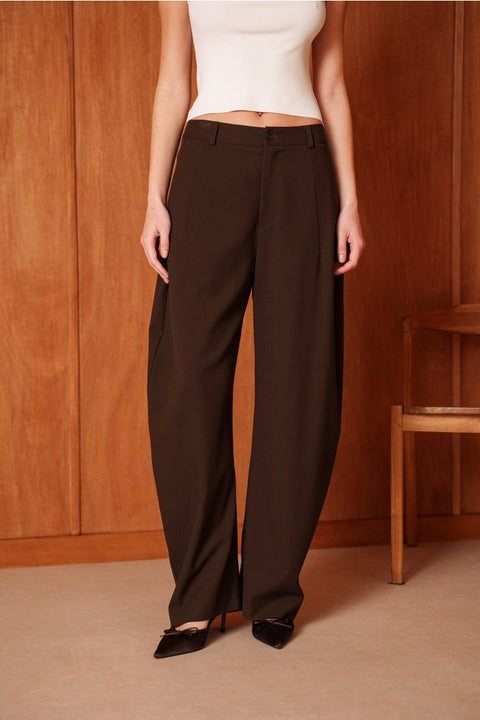 Ori Structured Wide Balloon Pants