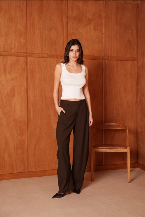 Ori Structured Wide Balloon Pants