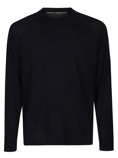 Original Vintage Cotton blend silk sweater