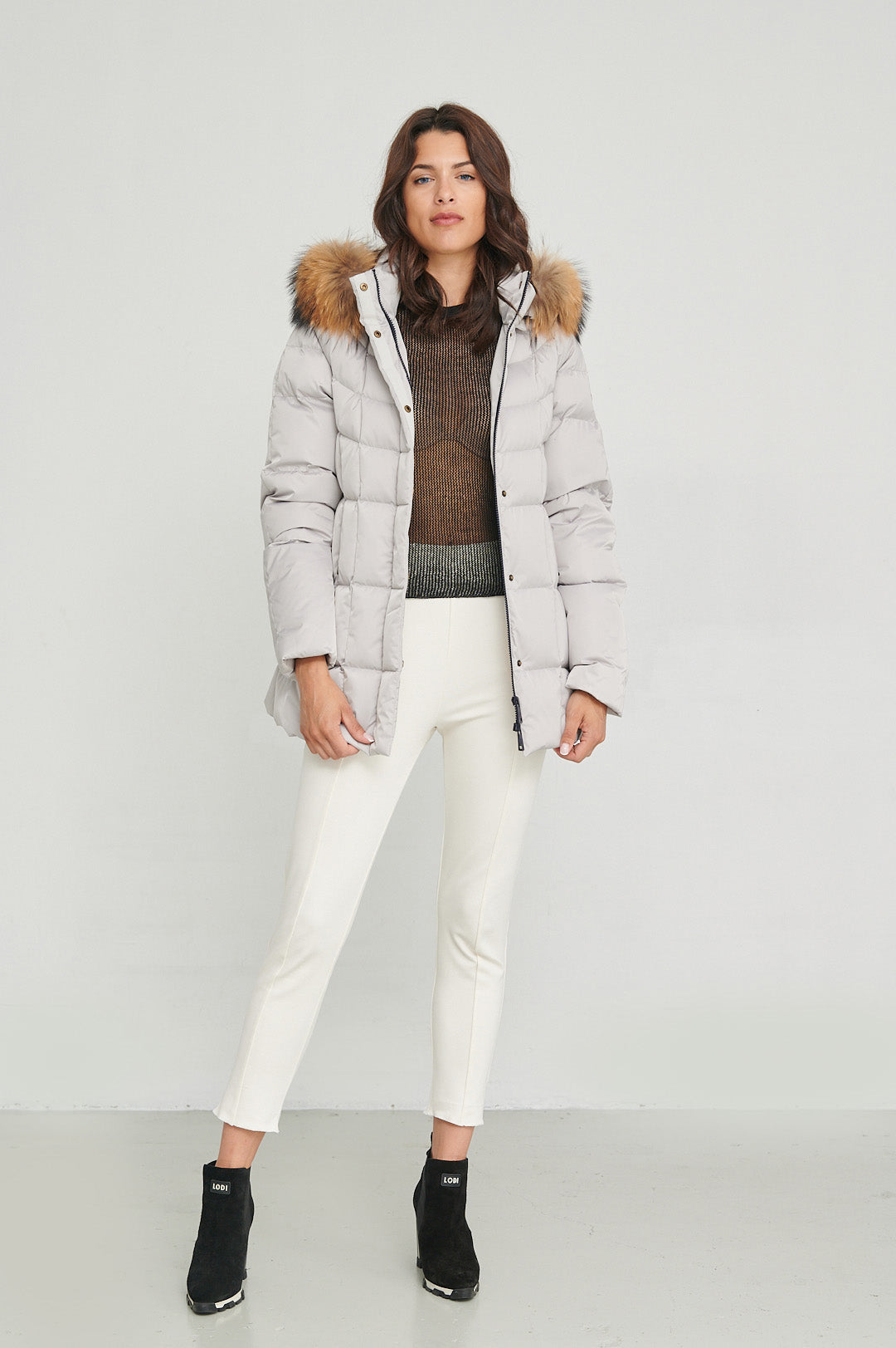 Orly Women Puffer Jacket PEARL GREY-Puffer Jacket-Henry Arroway-XS-PEARL GREY-Urbanheer