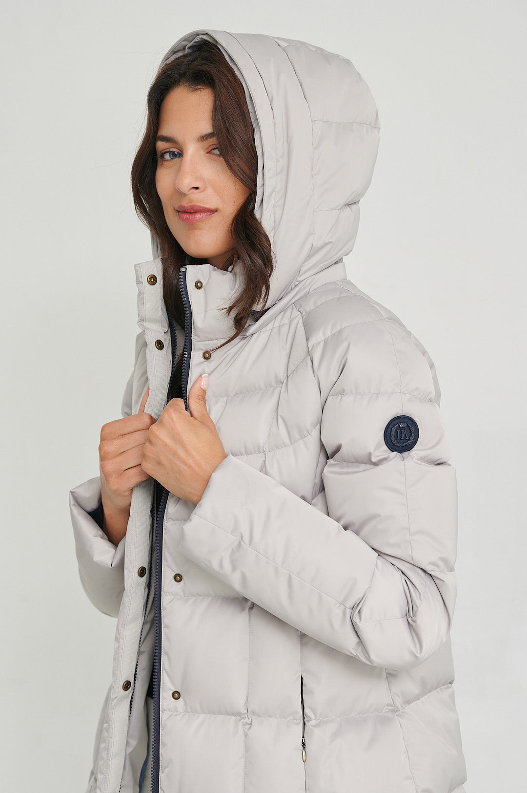 Orly Women Puffer Jacket PEARL GREY-Puffer Jacket-Henry Arroway-XS-PEARL GREY-Urbanheer