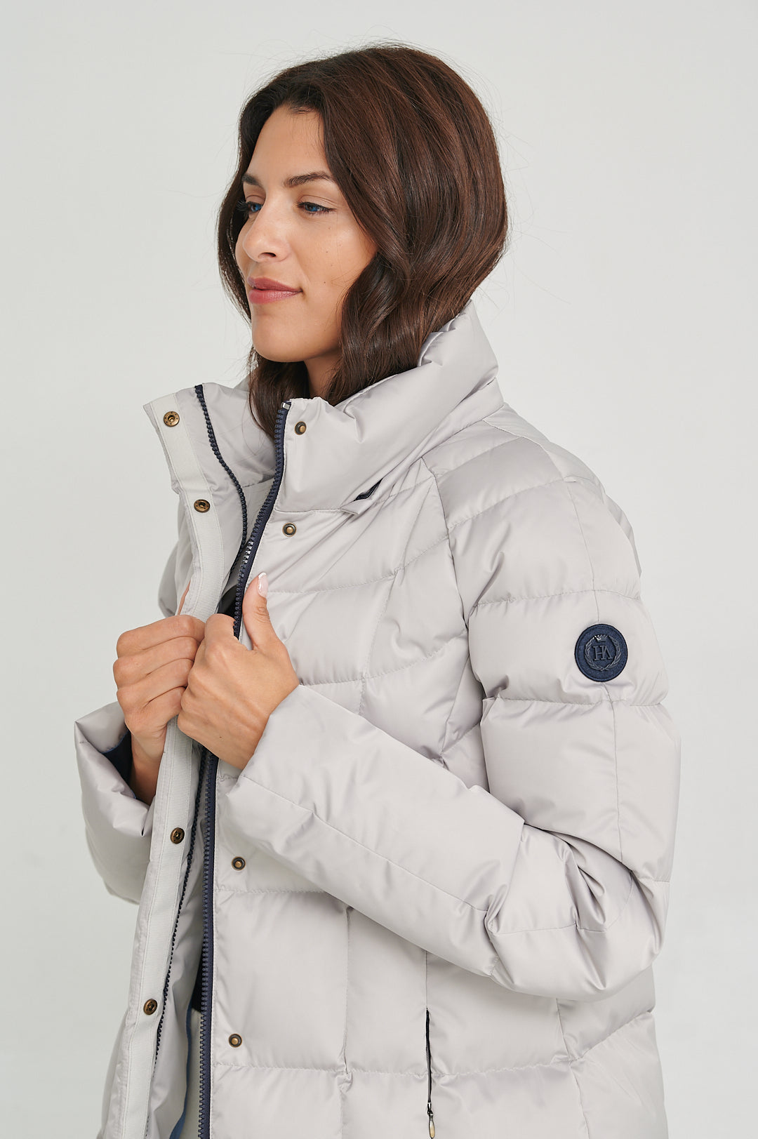 Orly Women Puffer Jacket PEARL GREY-Puffer Jacket-Henry Arroway-XS-PEARL GREY-Urbanheer