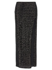 OsÈree Paillettes Long Skirt