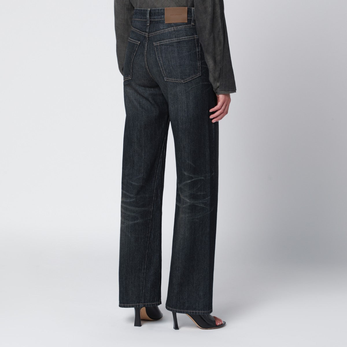 Our Legacy Indigo blue vintage-effect jeans