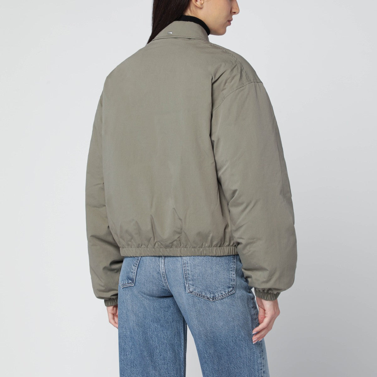 Our Legacy Sage green bomber jacket with zip