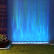 Outdoor ‎Waterproof Rgbw Ocean Wave Projection Light-Projection Light-EP Design Lab-39.5" x 4.5" x 3.5"-Silver-Urbanheer