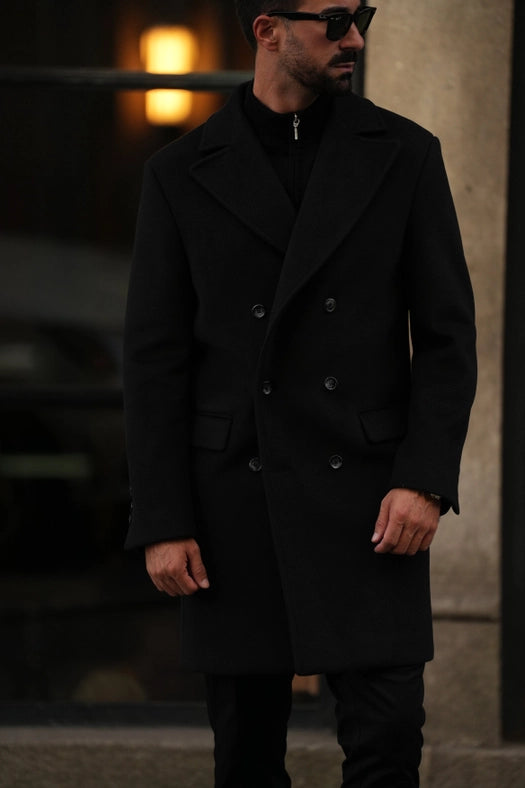 Overcoat Black-Overcoats-DONATO-M-Urbanheer
