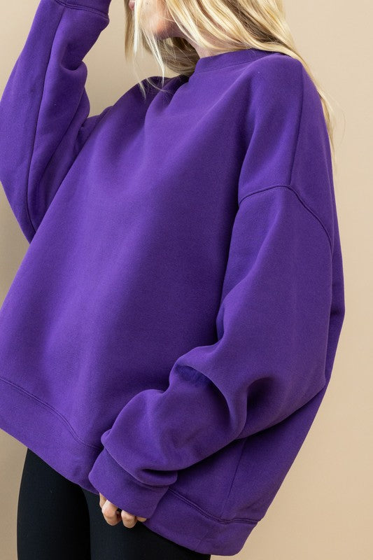 Oversize Sweatshirt-Sweatshirt-TCEC-S-PURPLE-Urbanheer