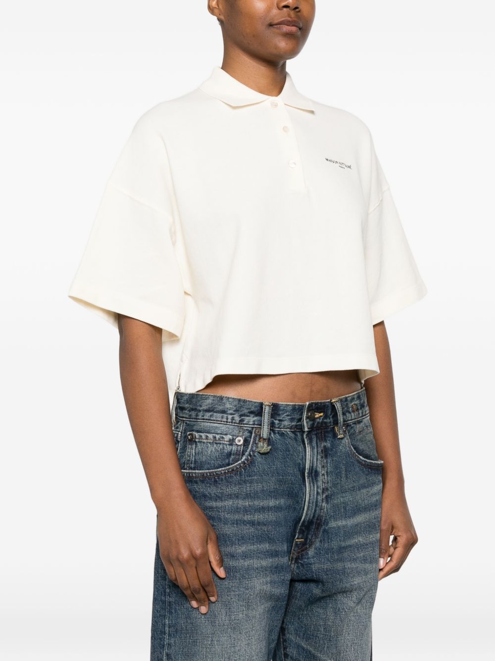 Oversized Cotton Polo Shirt for Summer Comfort