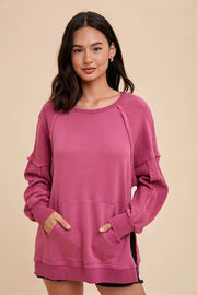 Oversized French Terry Pullover MULBERRY-Pullover-In Loom-S-Urbanheer