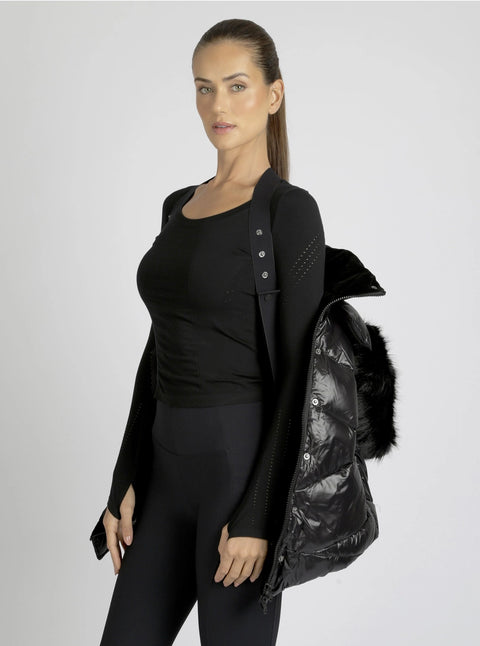 Oversized Super Blanc Puffer Down Filled Vest
