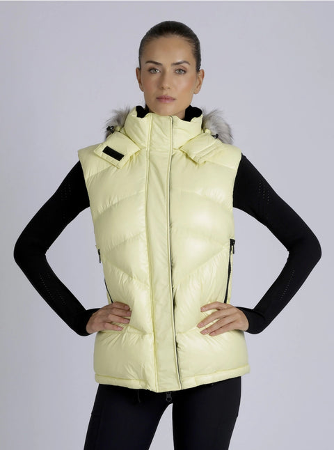 Oversized Super Blanc Puffer Down Filled Vest
