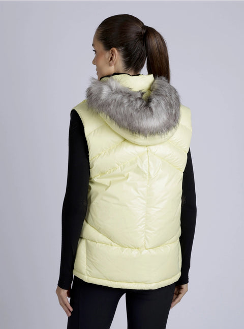Oversized Super Blanc Puffer Down Filled Vest