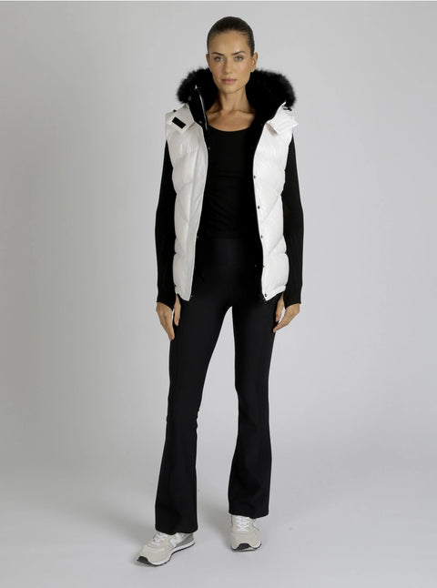 Oversized Super Blanc Puffer Down Filled Vest