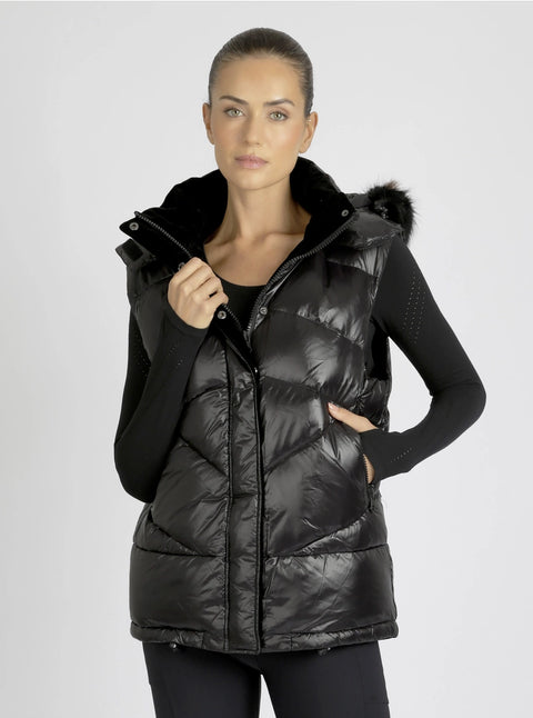 Oversized Super Blanc Puffer Down Filled Vest