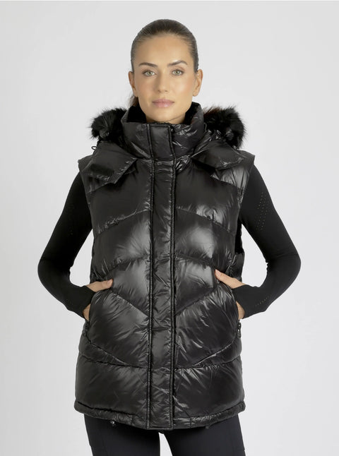 Oversized Super Blanc Puffer Down Filled Vest