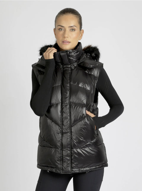 Oversized Super Blanc Puffer Down Filled Vest