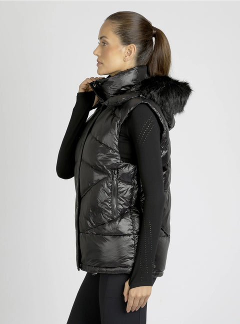 Oversized Super Blanc Puffer Down Filled Vest