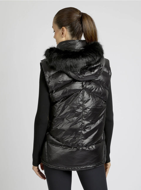 Oversized Super Blanc Puffer Down Filled Vest